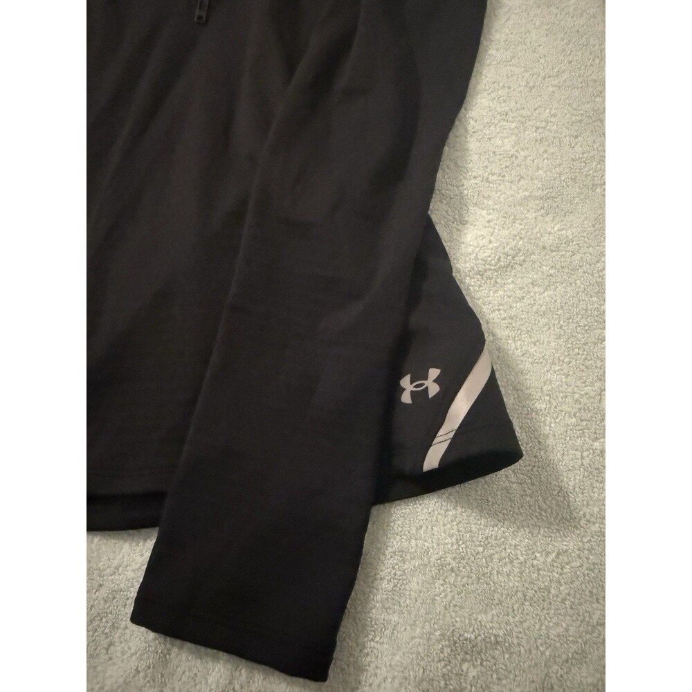 Under Armour Vanish CW 1/2 Zip Womens Small Black Pullover NWT $80 MSRP - Picture 2 of 6